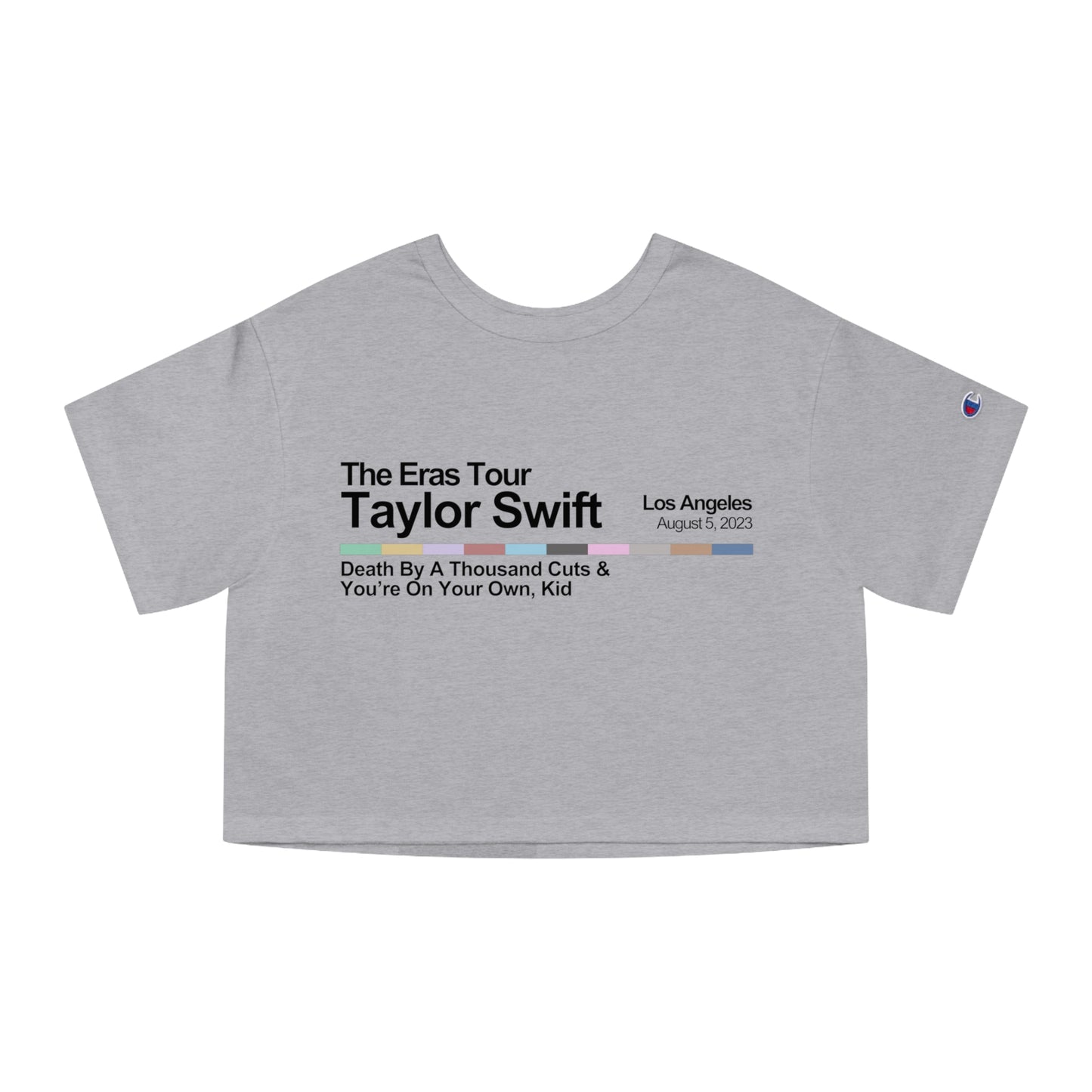 Los Angeles Night 3 Cropped T-Shirt