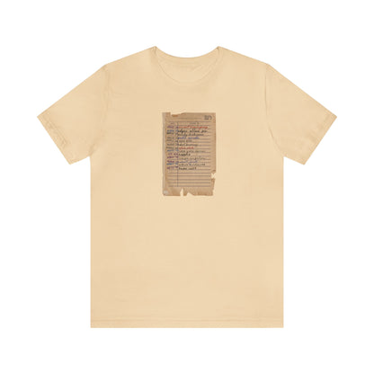 Poets Library Card Tshirt