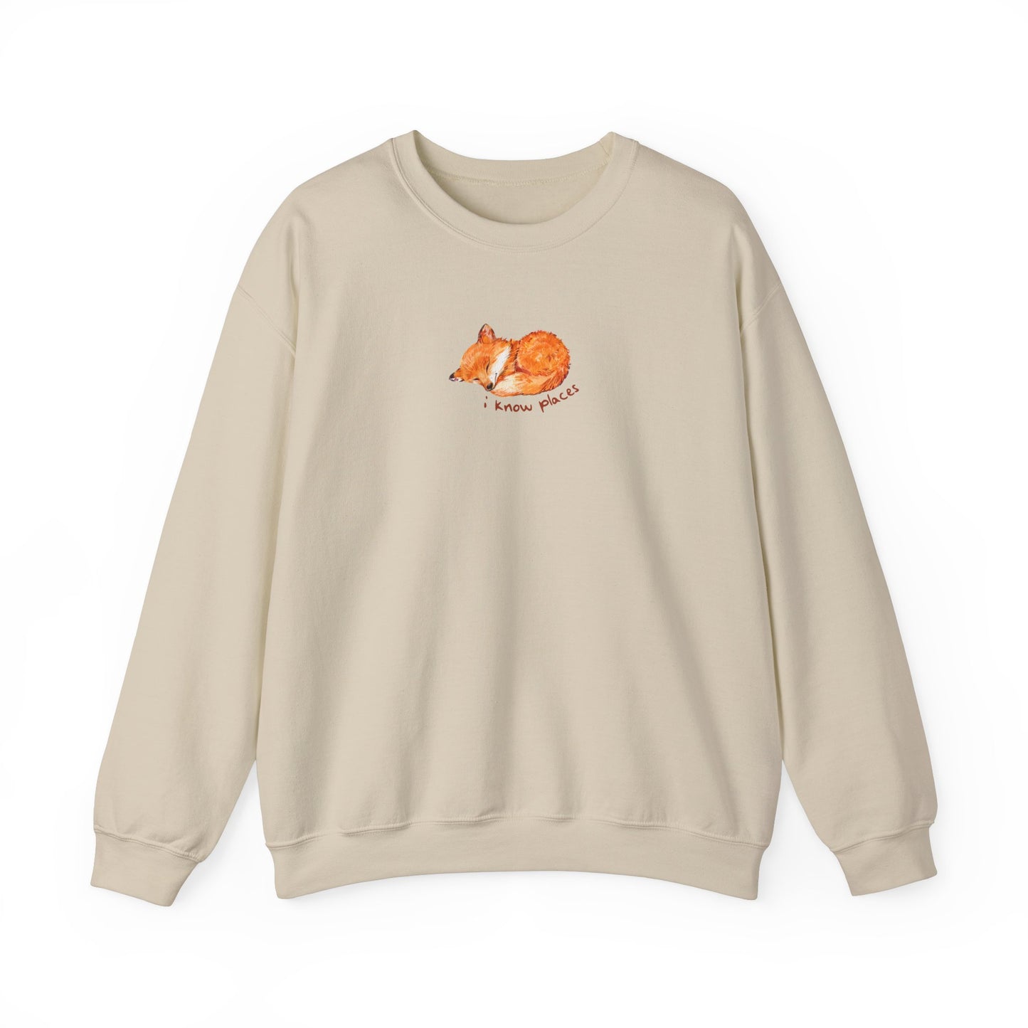 I Know Places Crewneck Sweatshirt