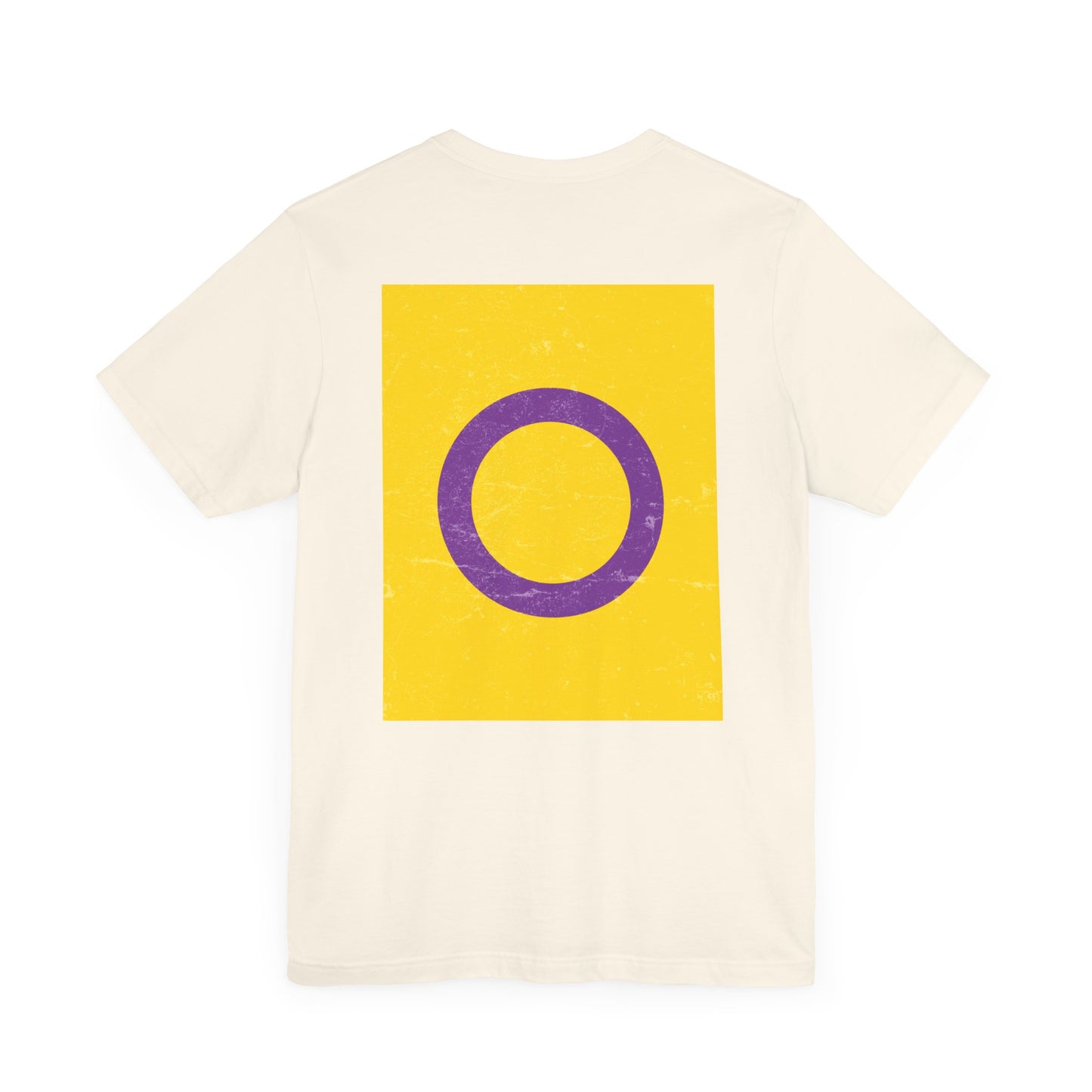 You Ain't Gotta Pray For Me (intersex flag on back) Tshirt