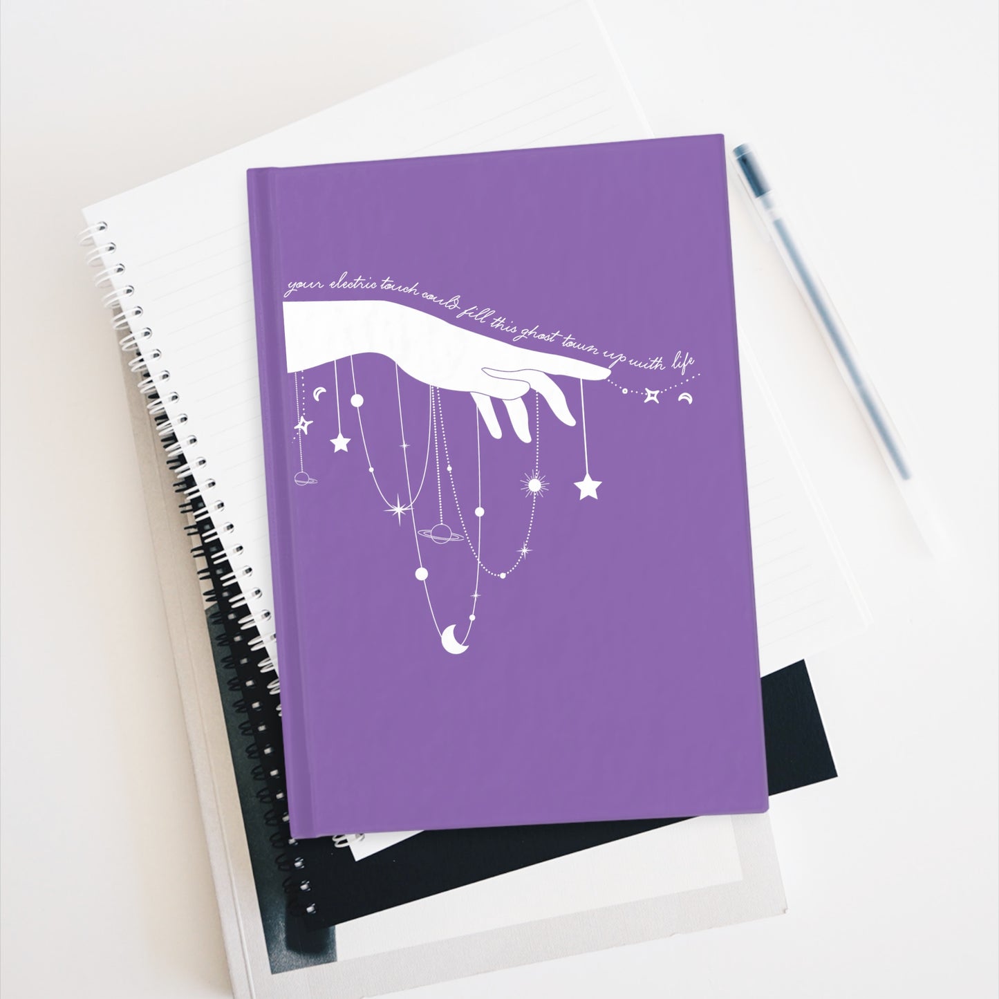 Electric Touch Hardcover Journal Matte