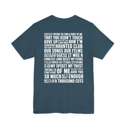 DBATC Bridge (lyrics on back) Tshirt