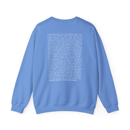 YOYOK Lyrics Crewneck Sweatshirt