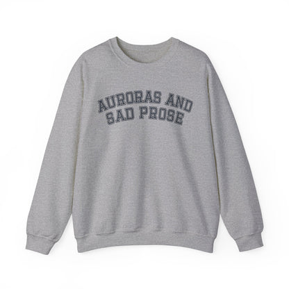 Auroras & Sad Prose Crewneck Sweatshirt