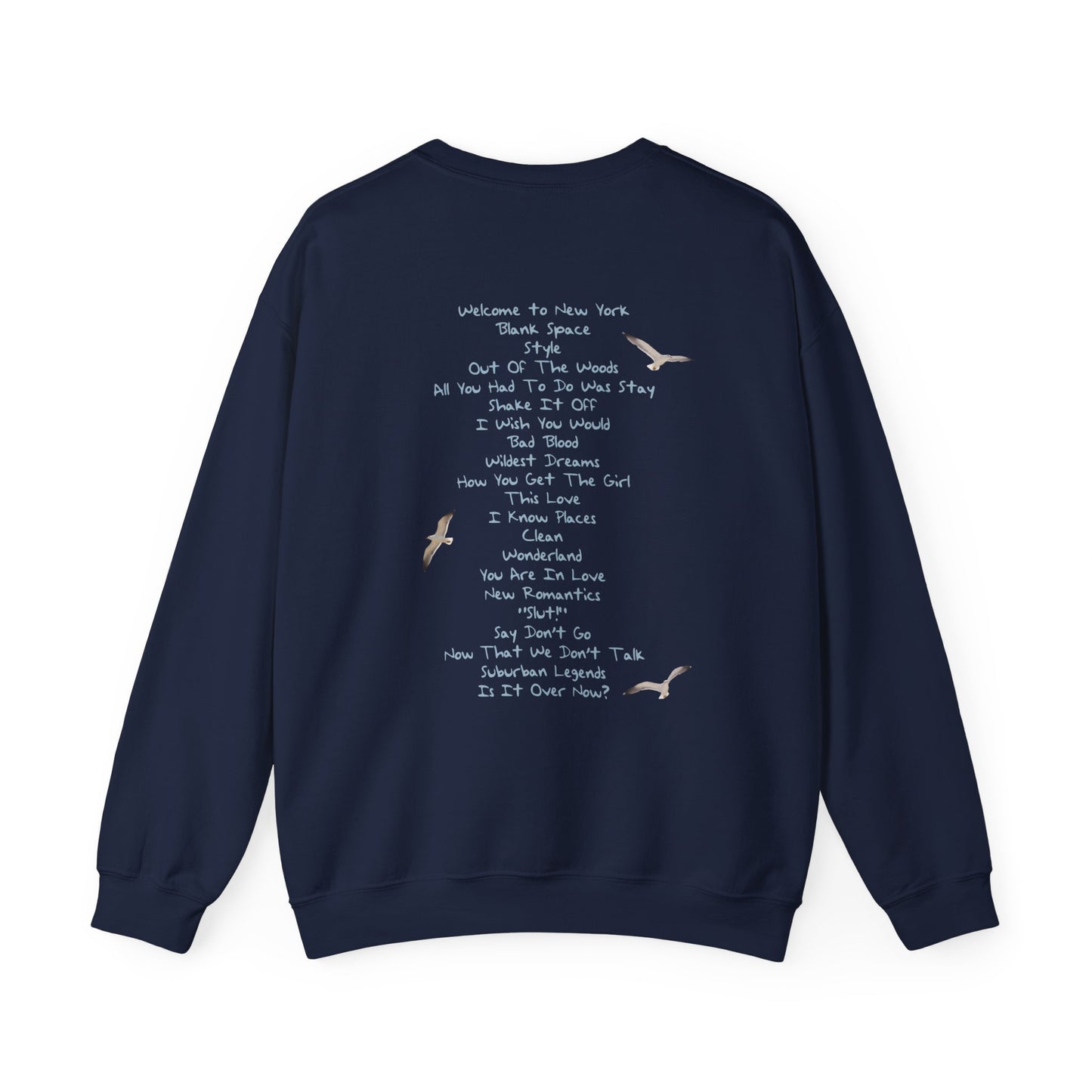 1989 TV Sweater with Tracklist on back