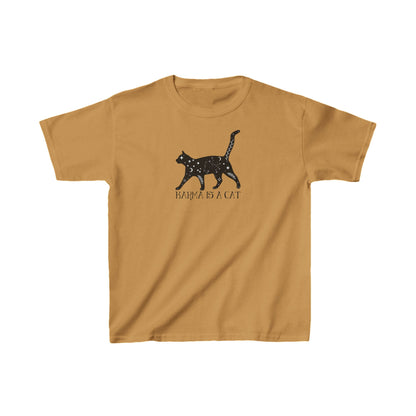 Karma is a Cat Kids Heavy Cotton™ Tee