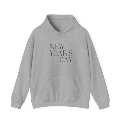 New Years Day (lyrics on back) Hoodie