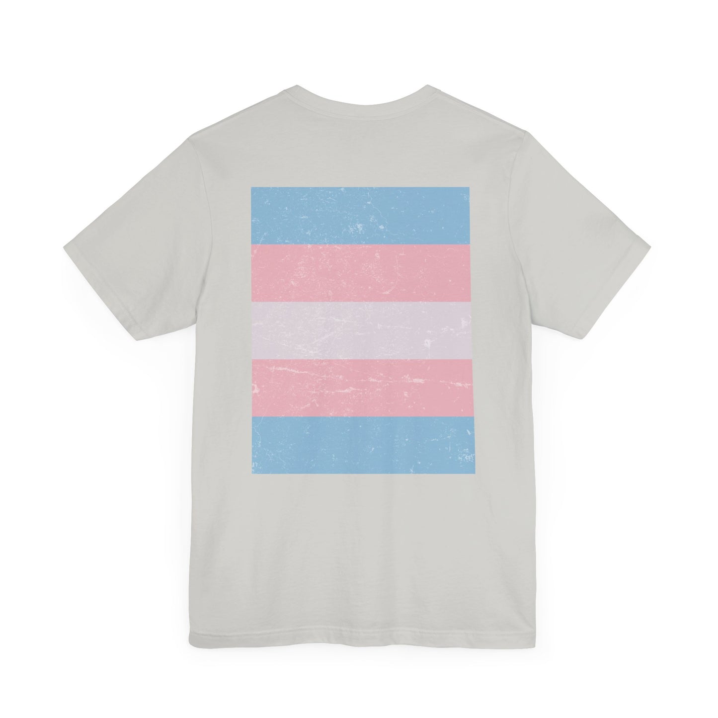 You Ain't Gotta Pray For Me (trans flag on back) Tshirt