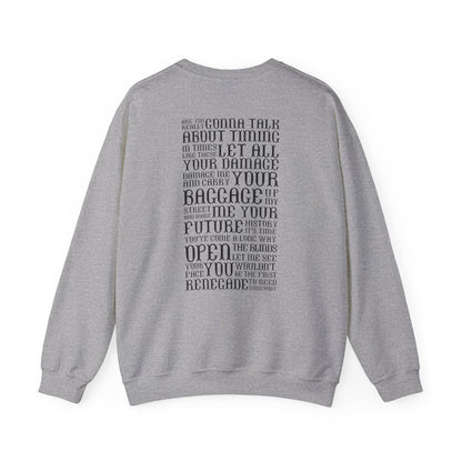 Renegade Lyrics Crewneck Sweatshirt