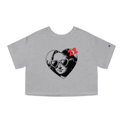 22 Mona Lisa Champion Heritage Cropped T-Shirt