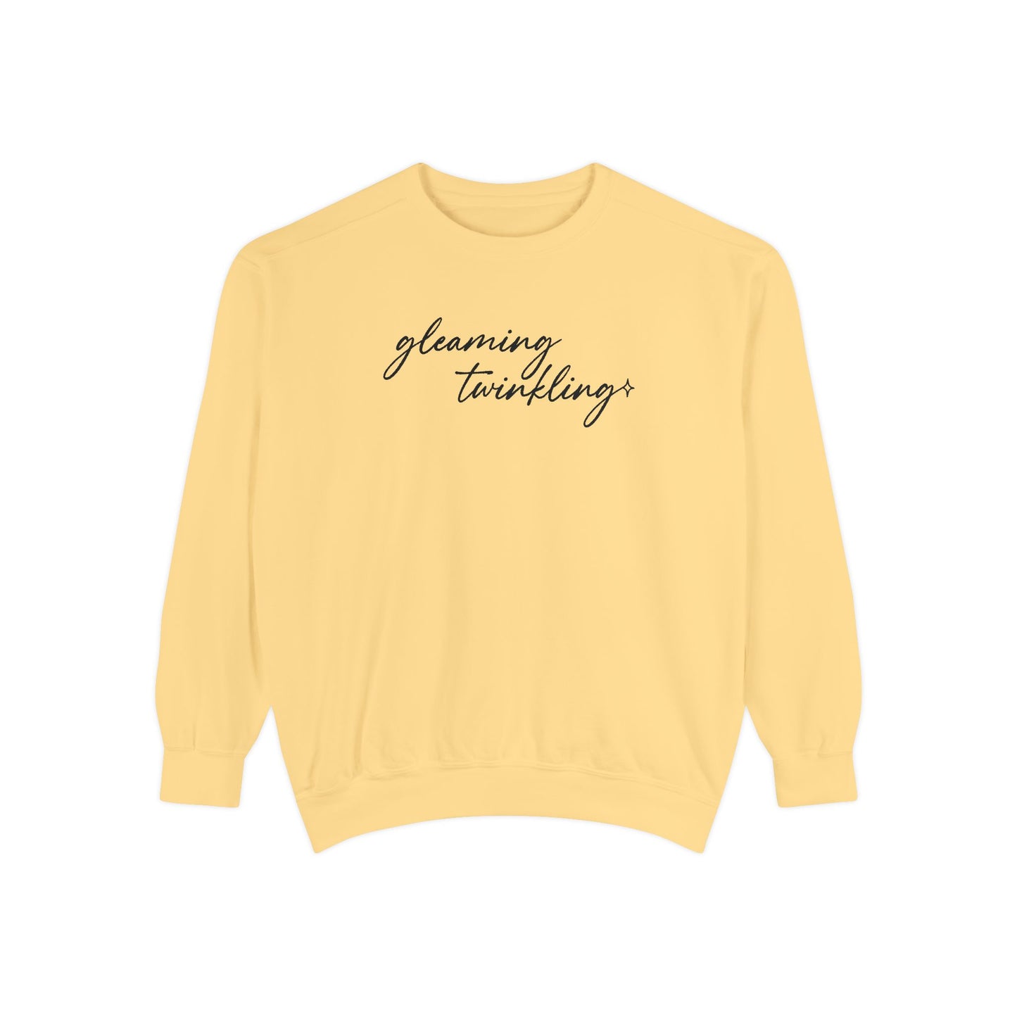 Gleaming, Twinkling Comfort Colors Sweatshirt