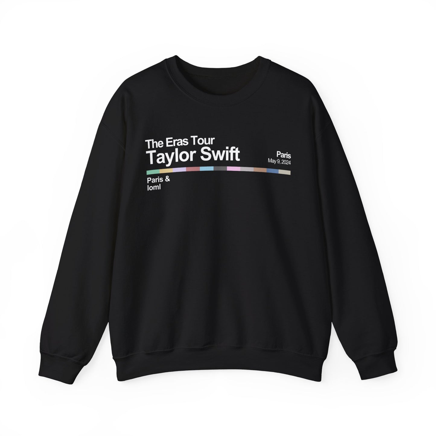 Paris Night 1 Crewneck Sweatshirt