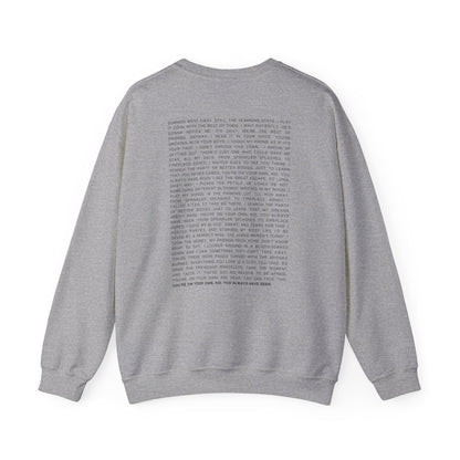 YOYOK Lyrics Crewneck Sweatshirt