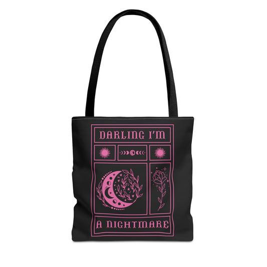 Darling I'm a Nightmare Tote Bag