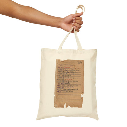 TTPD Poets Cotton Canvas Tote Bag