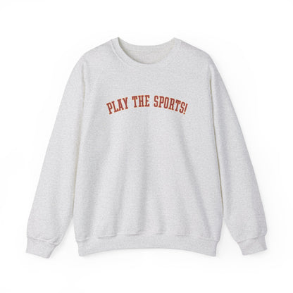 PLAY THE SPORTS Crewneck Sweatshirt