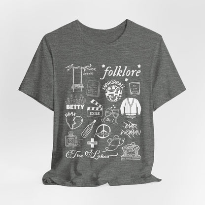 folklore collage tshirt