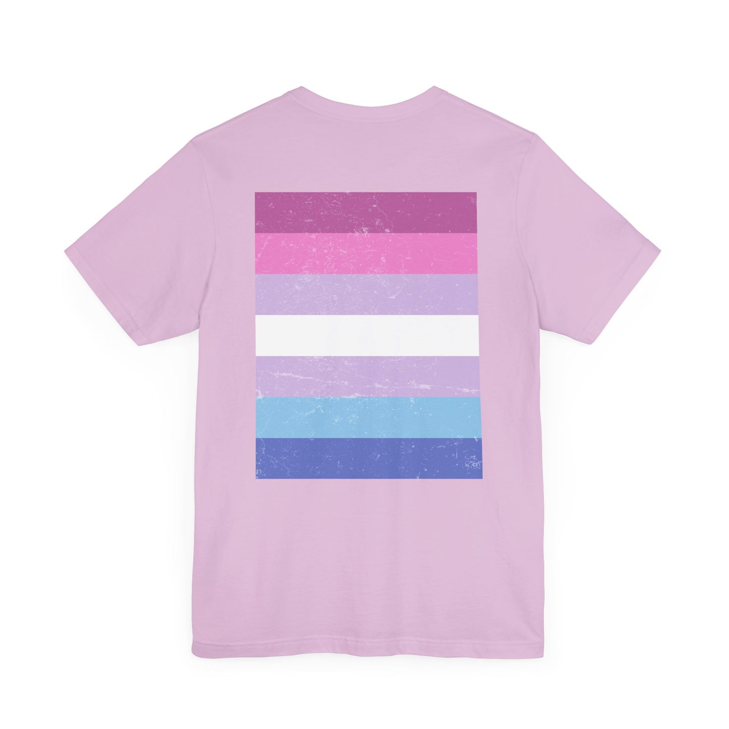 You Ain't Gotta Pray For Me (bi-gender flag on back) Tshirt
