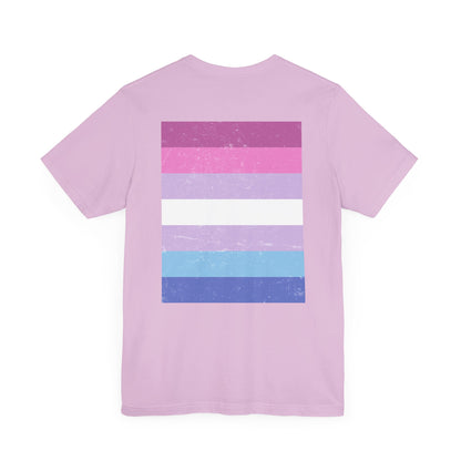 You Ain't Gotta Pray For Me (bi-gender flag on back) Tshirt