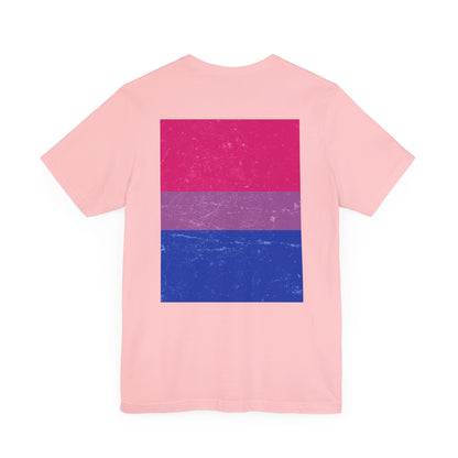 You Ain't Gotta Pray For Me (bisexual flag on back) Tshirt