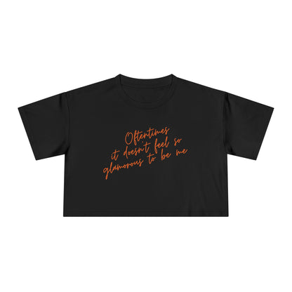 Elizabeth Taylor Crop Tee