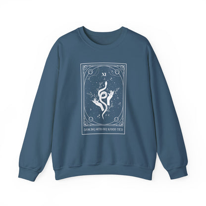 Tarot Crewneck Sweatshirt - Dancing With Our Hands Tied