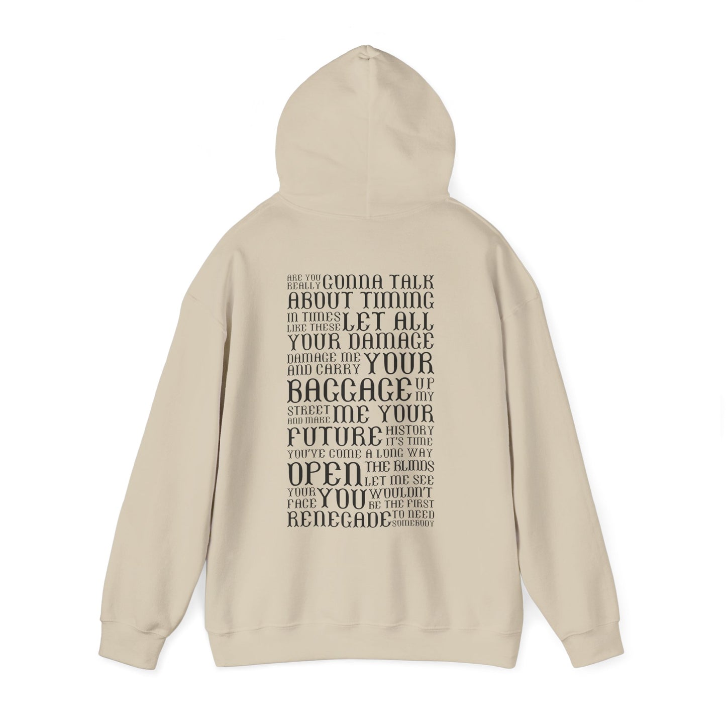 Renegade Lyrics Hoodie