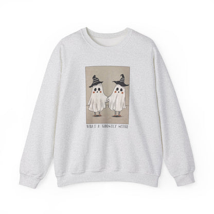 Ghostly Scene Crewneck Sweatshirt