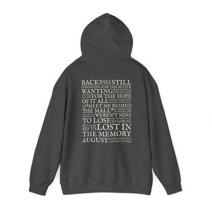 August Lyrics Hoodie