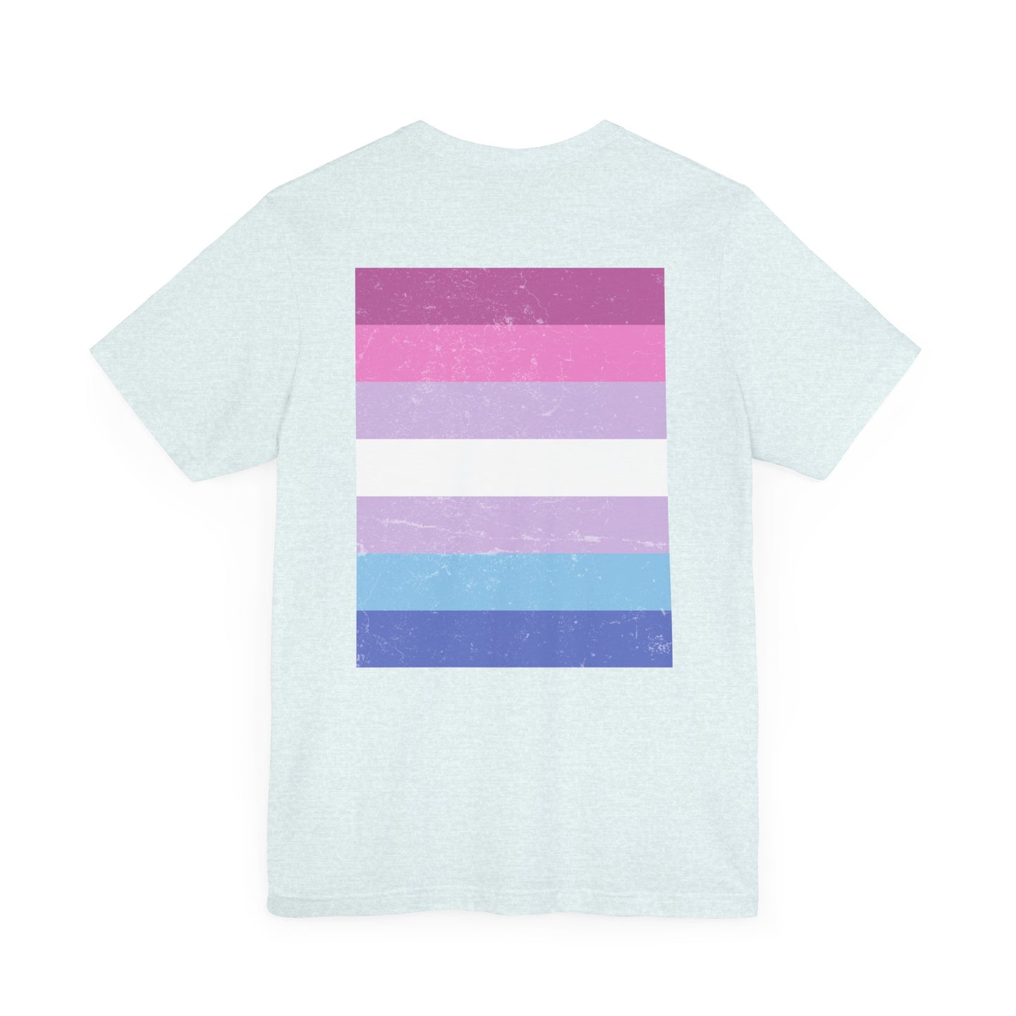 You Ain't Gotta Pray For Me (bi-gender flag on back) Tshirt