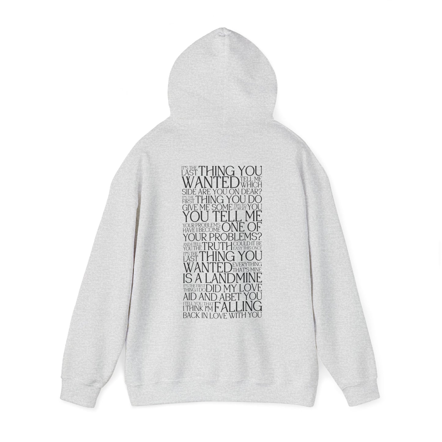 The Alcott Lyrics Hoodie