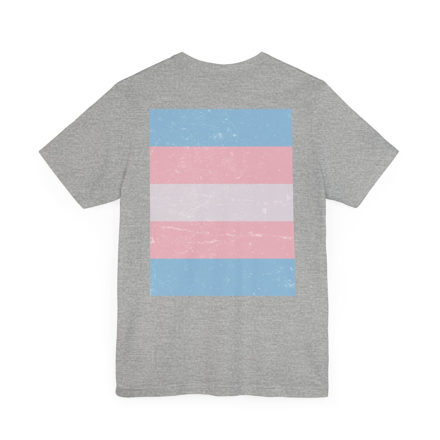 You Ain't Gotta Pray For Me (trans flag on back) Tshirt