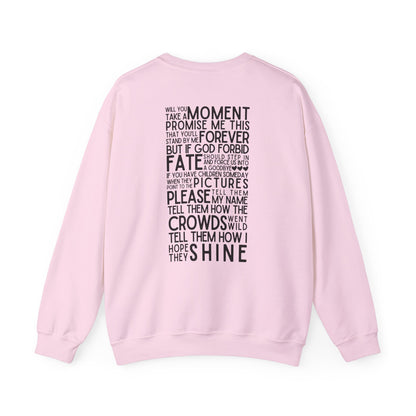 Long Live (Lyrics on Back) Crewneck Sweatshirt