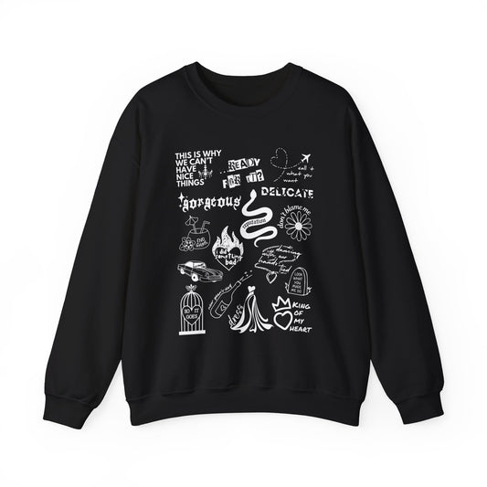 Reputation Collage Crewneck Sweatshirt