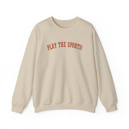 PLAY THE SPORTS Crewneck Sweatshirt