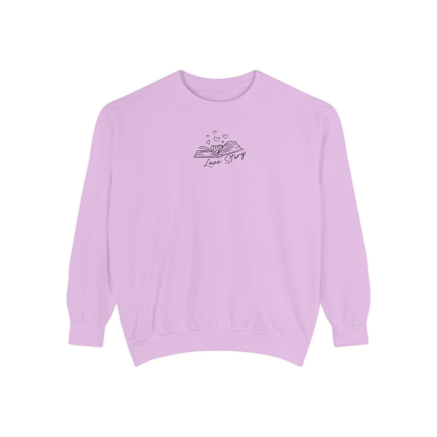 Love Story Comfort Colors Crewneck Sweatshirt
