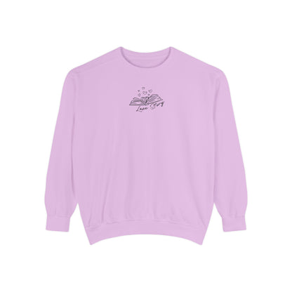Love Story Comfort Colors Crewneck Sweatshirt