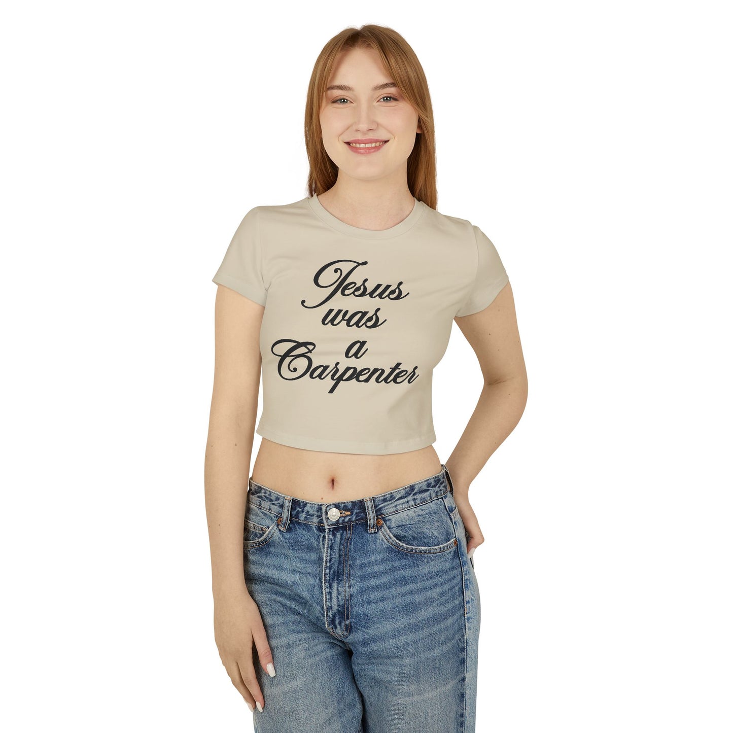 Jesus Was a Carpenter Baby Tee