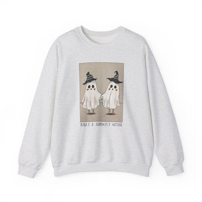 Ghostly Scene Crewneck Sweatshirt