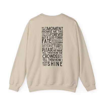 Long Live (Lyrics on Back) Crewneck Sweatshirt