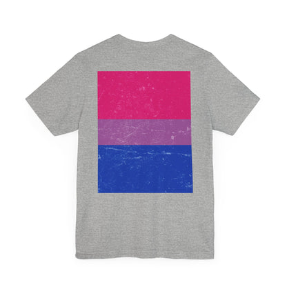 You Ain't Gotta Pray For Me (bisexual flag on back) Tshirt