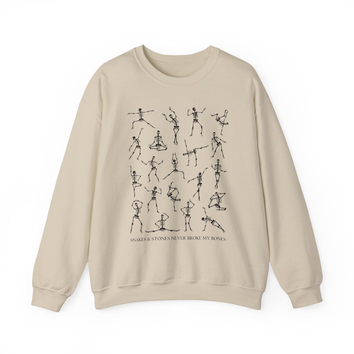 Snakes and Stones Never Broke My Bones Crewneck Sweatshirt