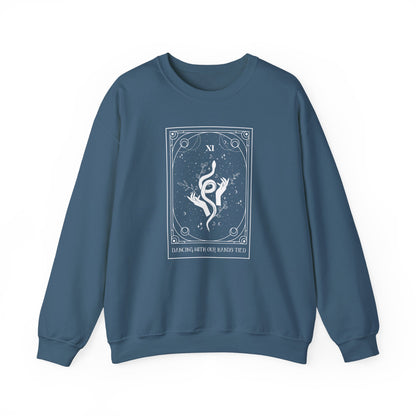 Tarot Crewneck Sweatshirt - Dancing With Our Hands Tied
