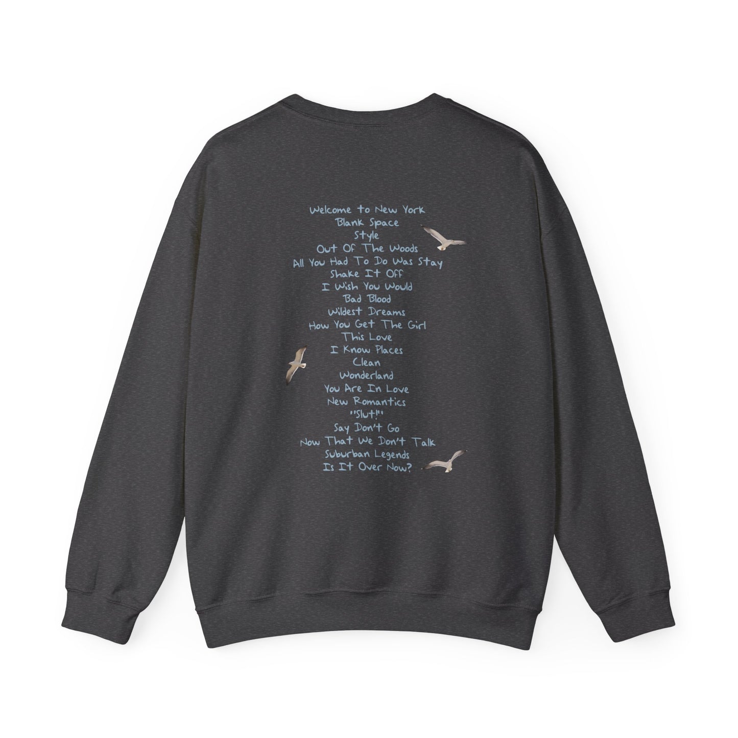 1989 TV Sweater with Tracklist on back