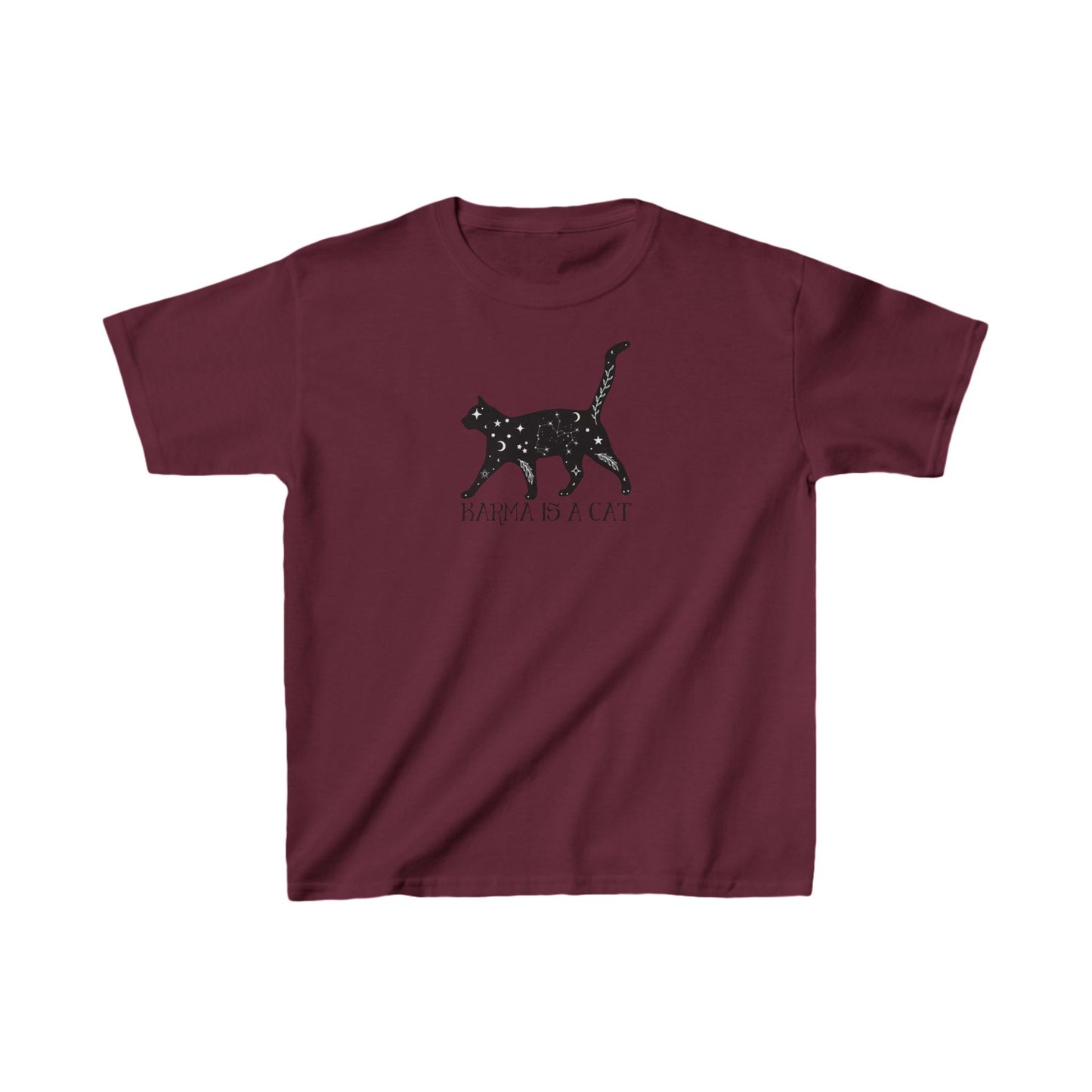 Karma is a Cat Kids Heavy Cotton™ Tee