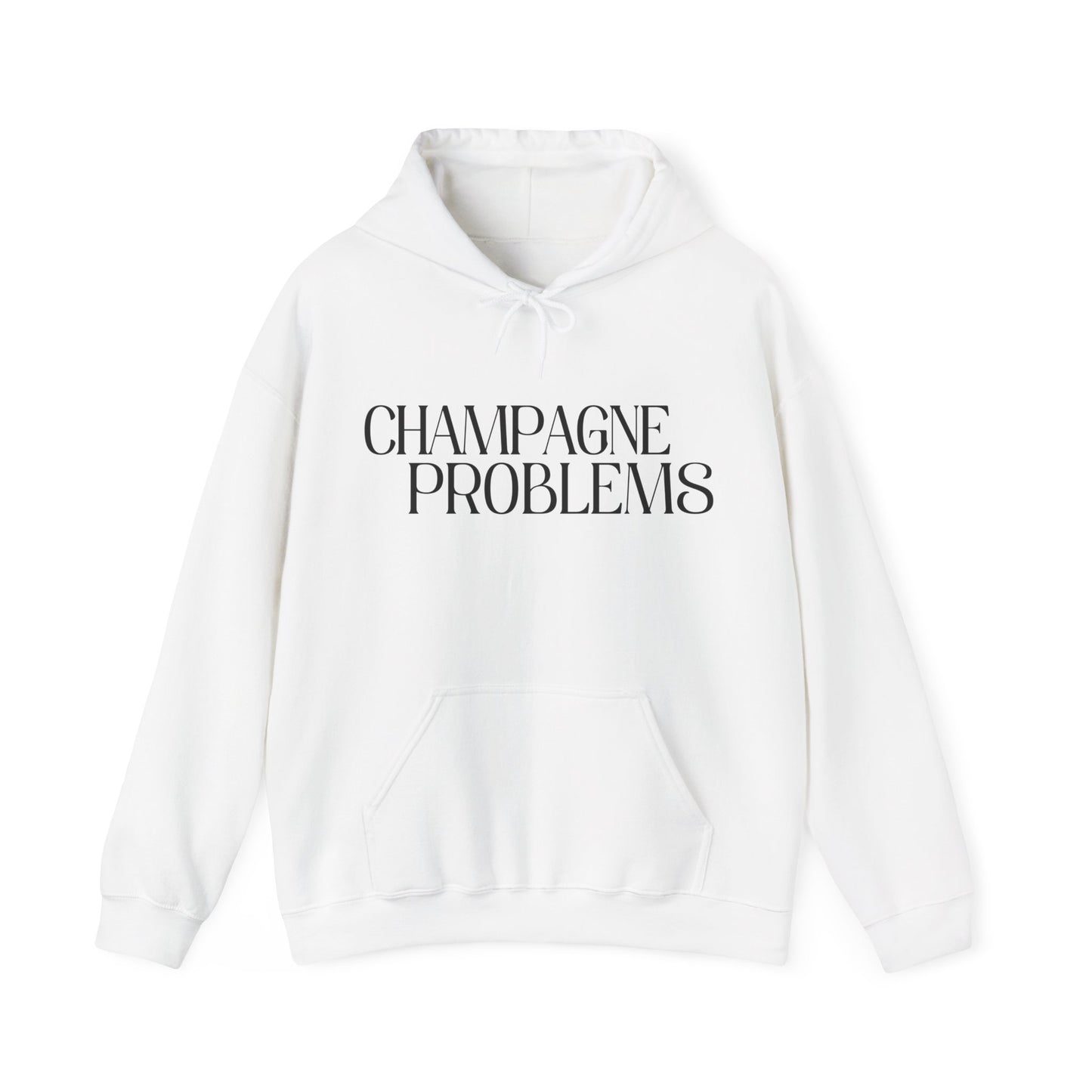 Champagne Problems (lyrics on back) Hoodie