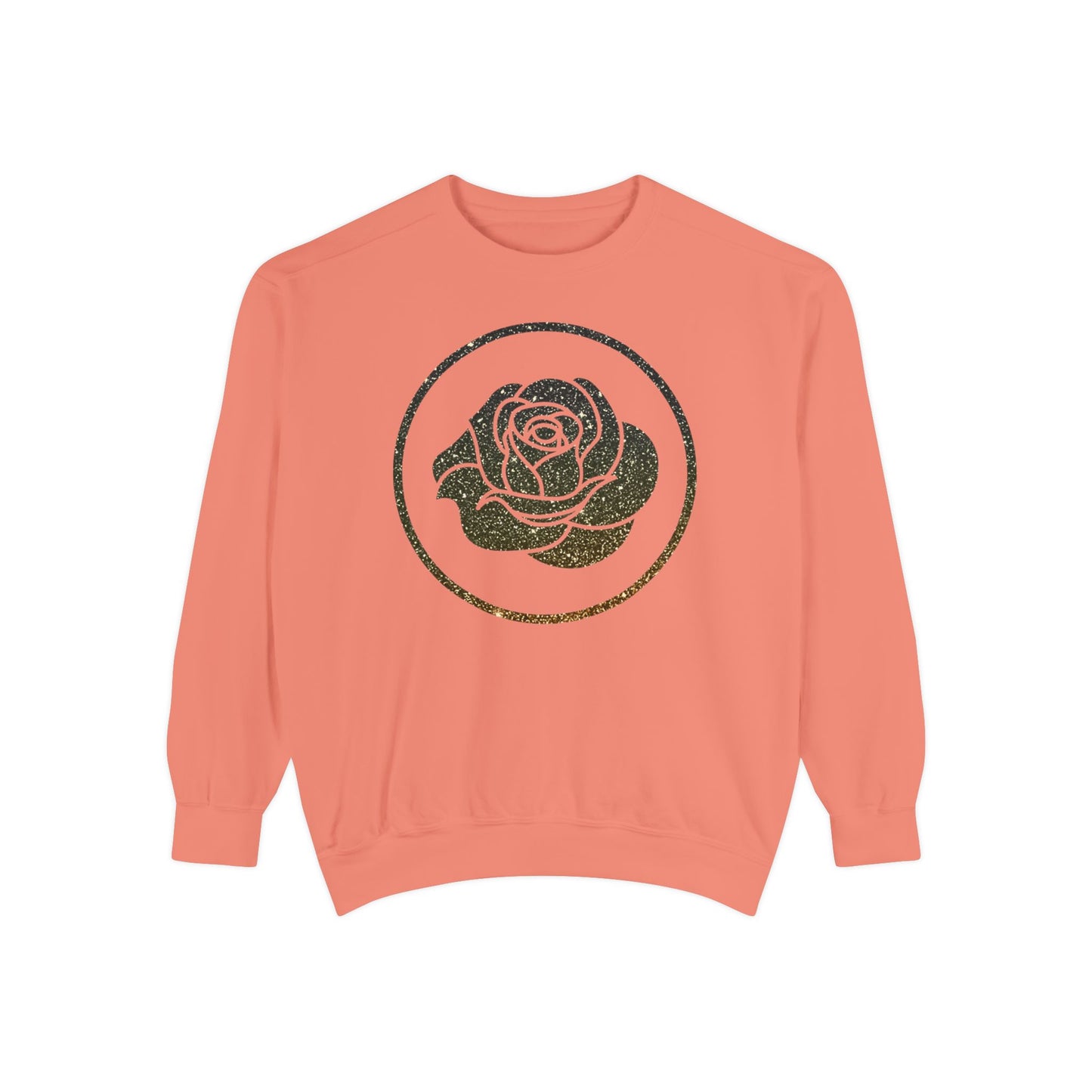 Rose Blush Studio Sparkle Logo Comfort Colors Crewneck Sweater