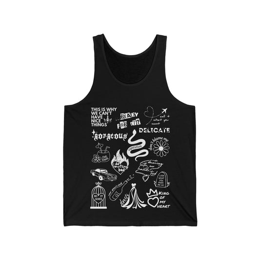 Reputation Collage Jersey Tank