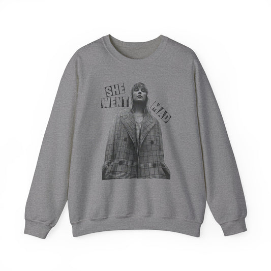 She Went Mad Crewneck Sweatshirt