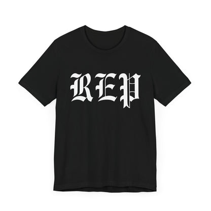 Rep (if a man talks shit on back) Tshirt